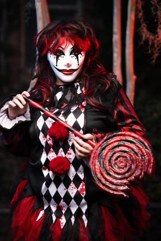 Halloween clown costume