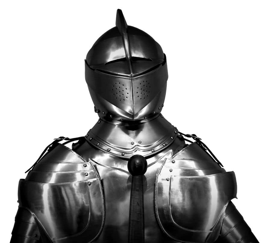 Knight in armour