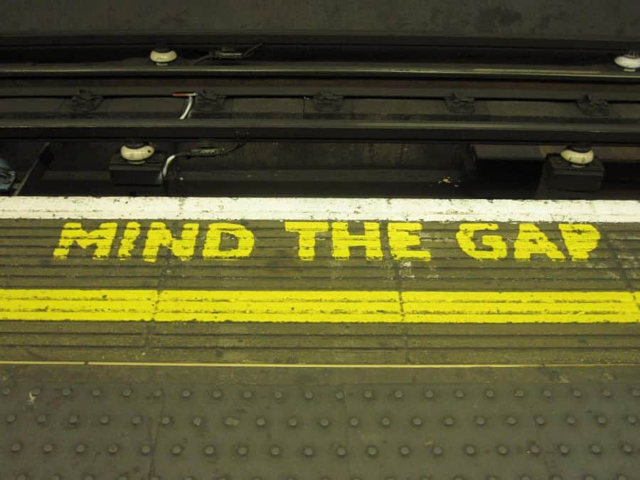 Mind the Gap on the London Underground